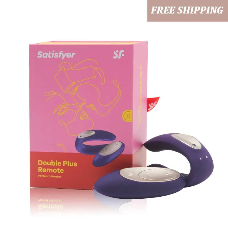 Satisfyer Partner Plus G Spot ซิลิโคน Vibrator UYO คู่ของเล่นรีโมทคอนโทรลไร้สายสวมใส่ผู้หญิง Clitoral กระตุ้น - buysextoyth