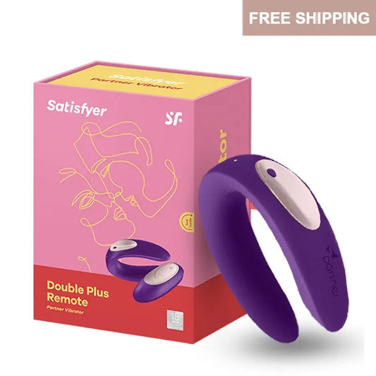 Satisfyer Partner Plus G Spot ซิลิโคน Vibrator UYO คู่ของเล่นรีโมทคอนโทรลไร้สายสวมใส่ผู้หญิง Clitoral กระตุ้น - buysextoyth