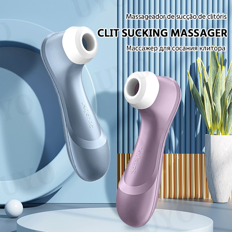 Satisfyer Pro 2ดูด Vibrators หญิง Clit กระตุ้นการสั่นสะเทือน Nipple Sucker Clitoris สั่นสำหรับผู้หญิงเซ็กซ์ทอย Vibrator - buysextoyth