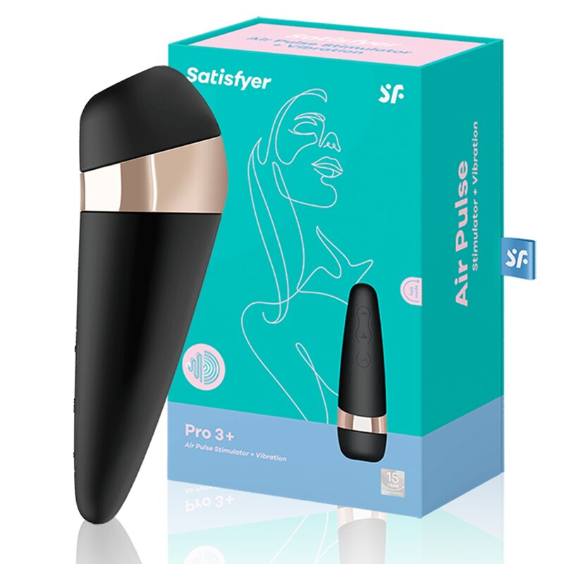 Satisfyer Pro 3 + ดูด Vibrators Clitoris Stimulator Nipple Sucker ของเล่นสำหรับผู้ใหญ่เพศ Clitoris Sucker Vibrator หญิง - buysextoyth