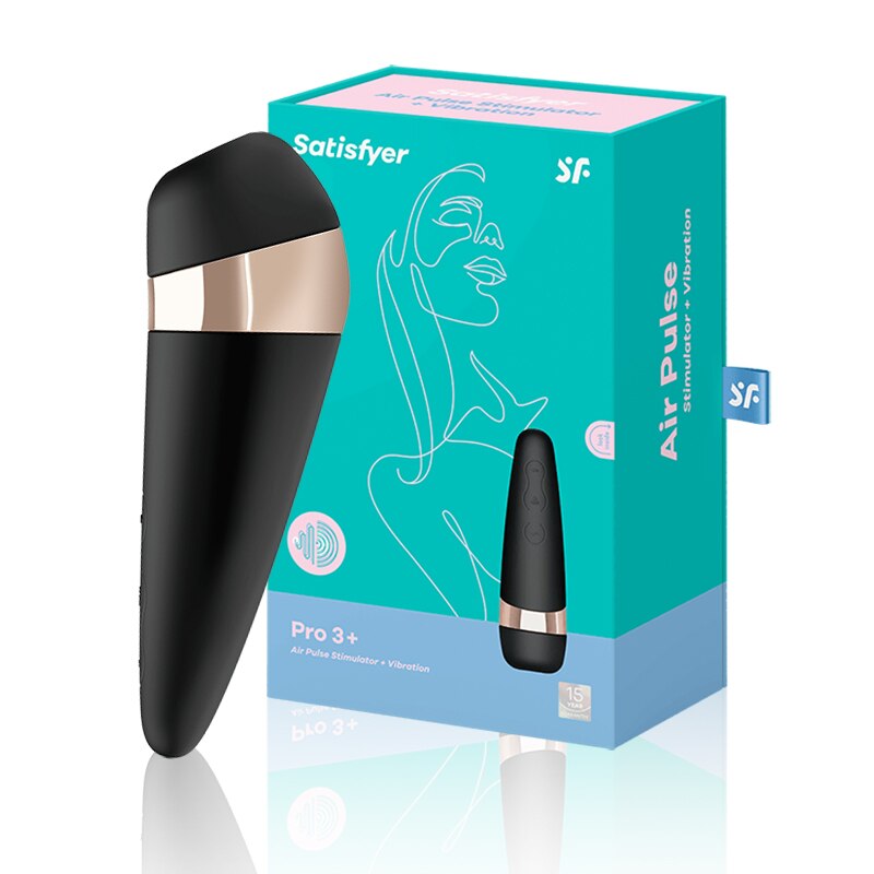 Satisfyer Pro 3 + ดูด Vibrators Clitoris Stimulator Nipple Sucker ของเล่นสำหรับผู้ใหญ่เพศ Clitoris Sucker Vibrator หญิง - buysextoyth