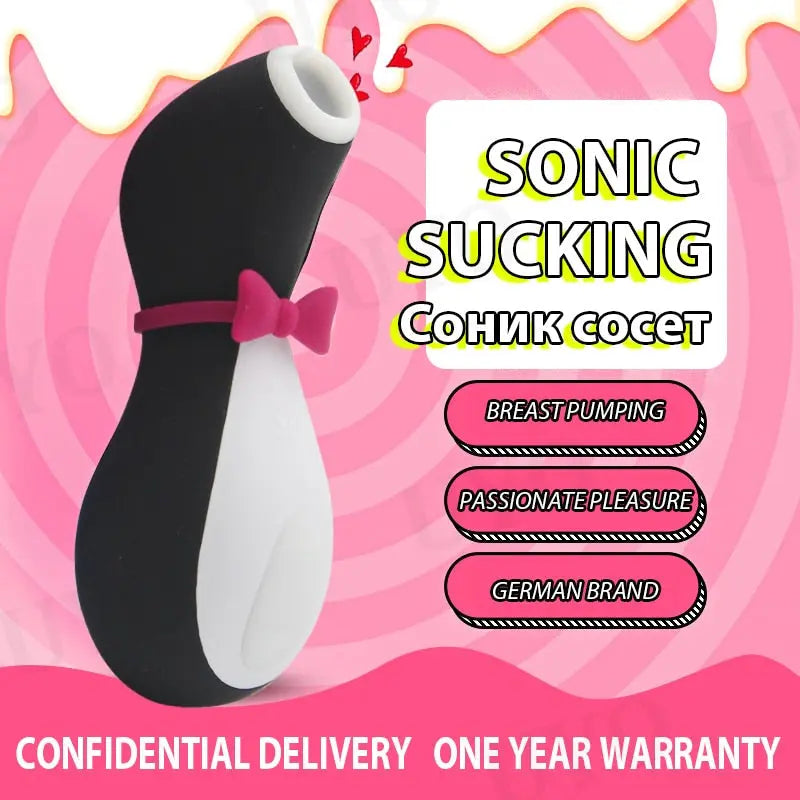 Satisfyer Pro Penguin ดูด Clit กระตุ้น G Spot ซิลิโคนการสั่นสะเทือน Nipple Sucker เร้าอารมณ์การ์ตูนของเล่นสำหรับผู้ใหญ่ Vibrator ผู้หญิง - buysextoyth