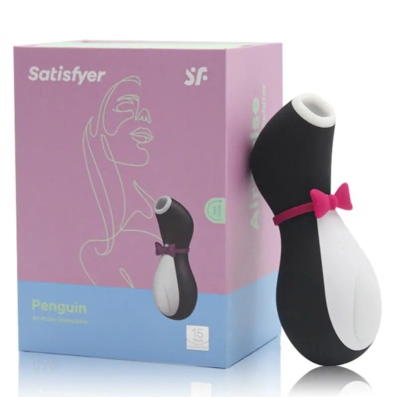 Satisfyer Pro Penguin ดูด Clit กระตุ้น G Spot ซิลิโคนการสั่นสะเทือน Nipple Sucker เร้าอารมณ์การ์ตูนของเล่นสำหรับผู้ใหญ่ Vibrator ผู้หญิง - buysextoyth