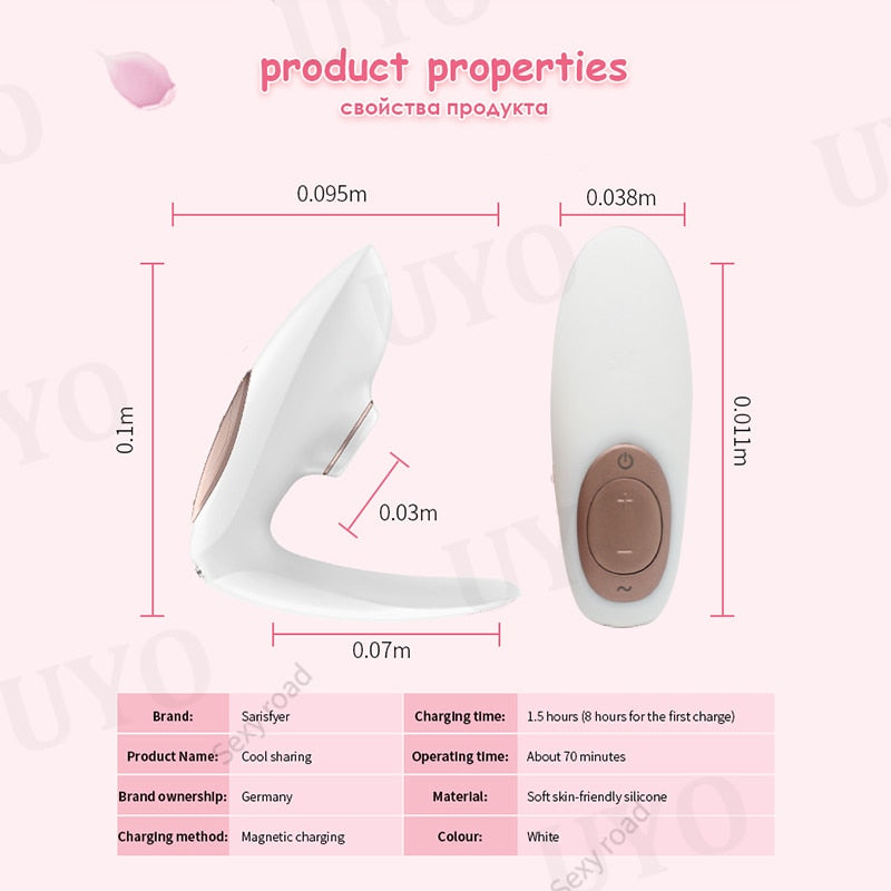 เยอรมนี Satisfyer Pro4คู่ดูด G Spot ซิลิโคน UYO Vibrator Dildo ผู้ใหญ่ของเล่นกระตุ้น Clitoral ดูดของเล่น - buysextoyth