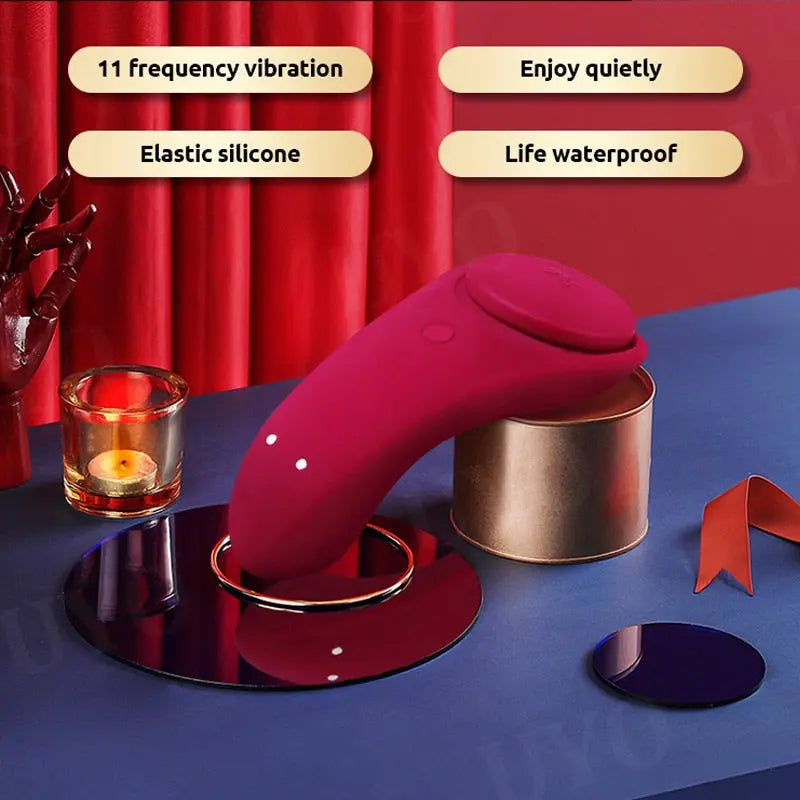 Satisfyer เซ็กซี่ Secret ซิลิโคน G-Spot Vibrator แบบพกพา Wearable APP รีโมทคอนโทรล Clitoris Stimulator UYO เพศของเล่นสำหรับผู้หญิง thai-adult