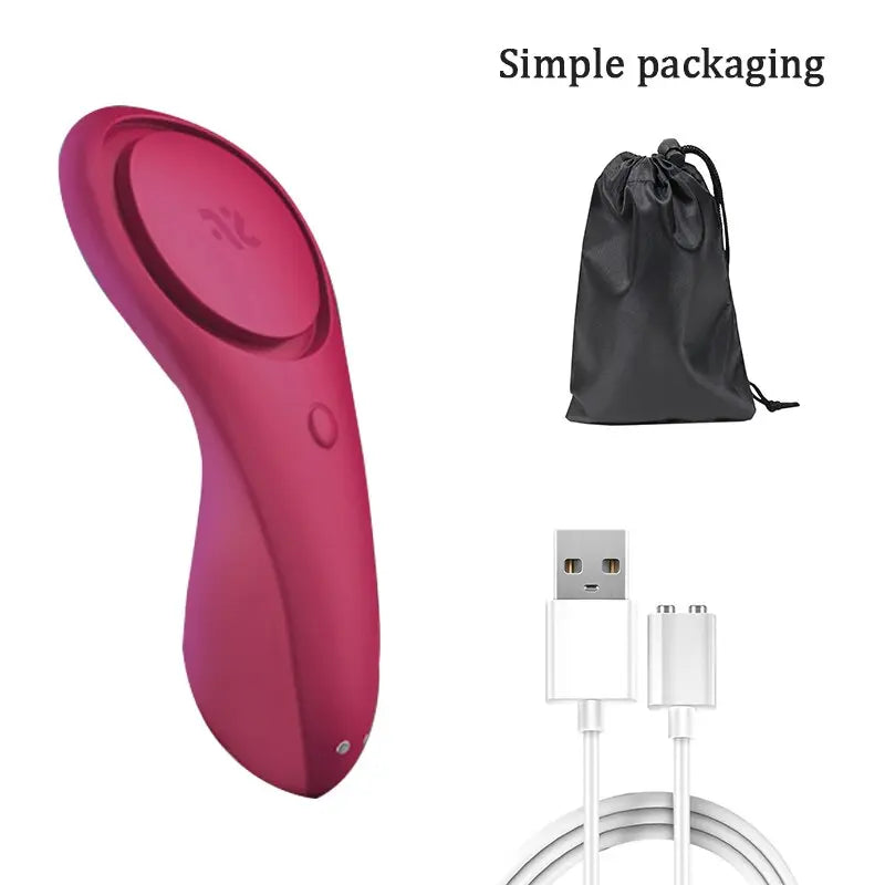 Satisfyer เซ็กซี่ Secret ซิลิโคน G-Spot Vibrator แบบพกพา Wearable APP รีโมทคอนโทรล Clitoris Stimulator UYO เพศของเล่นสำหรับผู้หญิง thai-adult