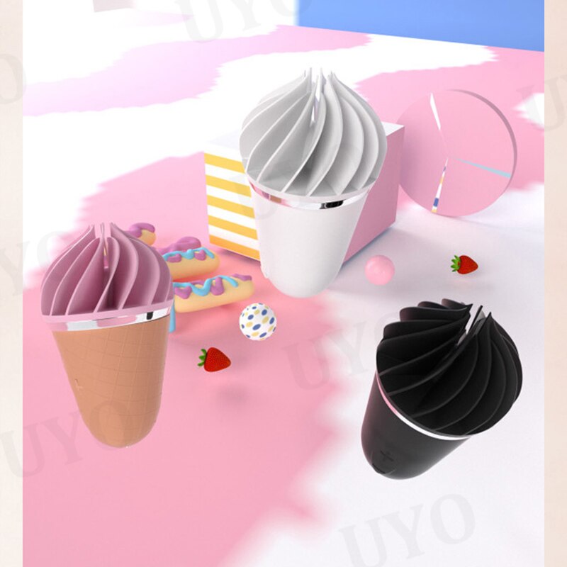 เยอรมนี Satisfyer Sweet Treat Ice Cream Cone Vibrator เพศของเล่นสำหรับหญิงนุ่มซิลิกาเจล Clitoris Stimulator UYO Mini ผู้ใหญ่ของเล่น - buysextoyth