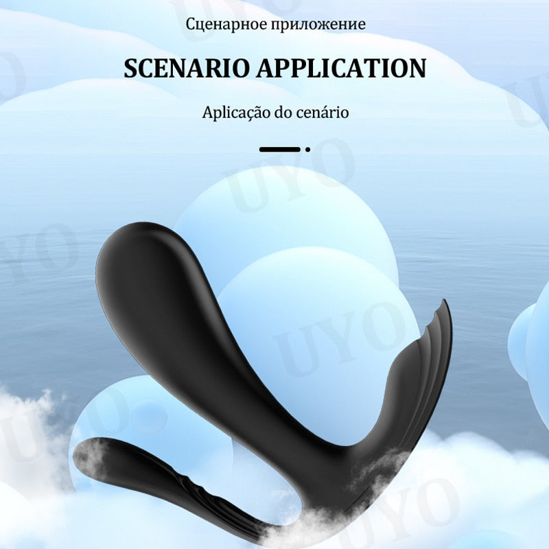 Satisfyer Top Secret + สวมใส่ Vibrator ซิลิโคน App รีโมทคอนโทรลสั่นสะเทือนสำหรับผู้หญิง Anal Plug G-Spot Clitoris Stimulator - buysextoyth