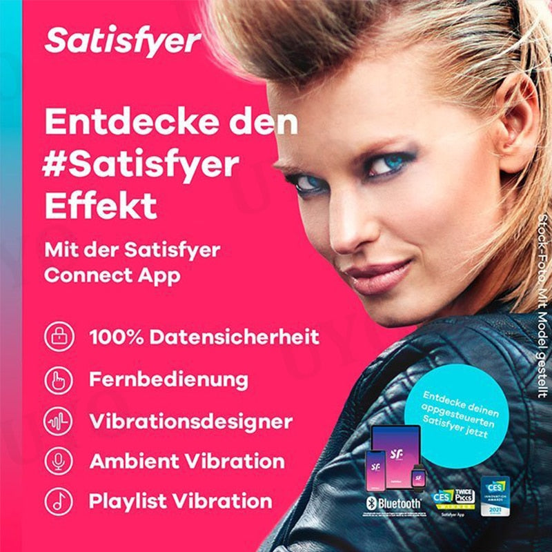 Satisfyer Top Secret + สวมใส่ Vibrator ซิลิโคน App รีโมทคอนโทรลสั่นสะเทือนสำหรับผู้หญิง Anal Plug G-Spot Clitoris Stimulator - buysextoyth