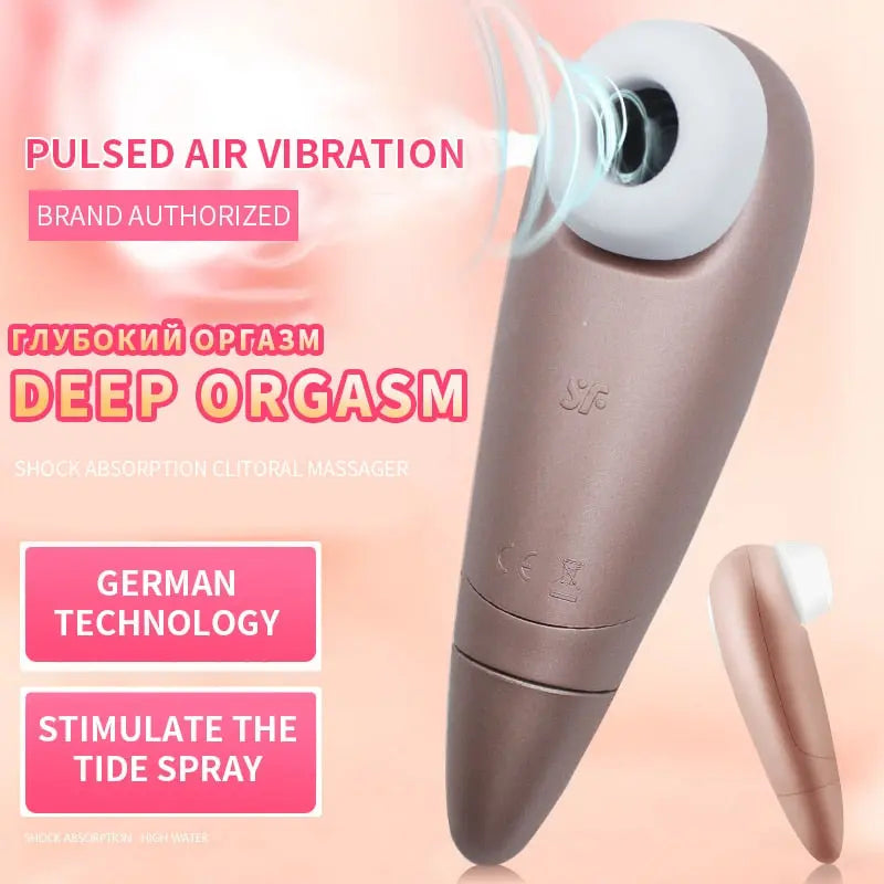 เยอรมัน Satisfyer ของเล่น Vibrator Clitoris Stimulator ซิลิโคน Vibrator Nipple Sucker UYO Vibrators สำหรับผู้หญิง Sucker Clitoris thai-adult