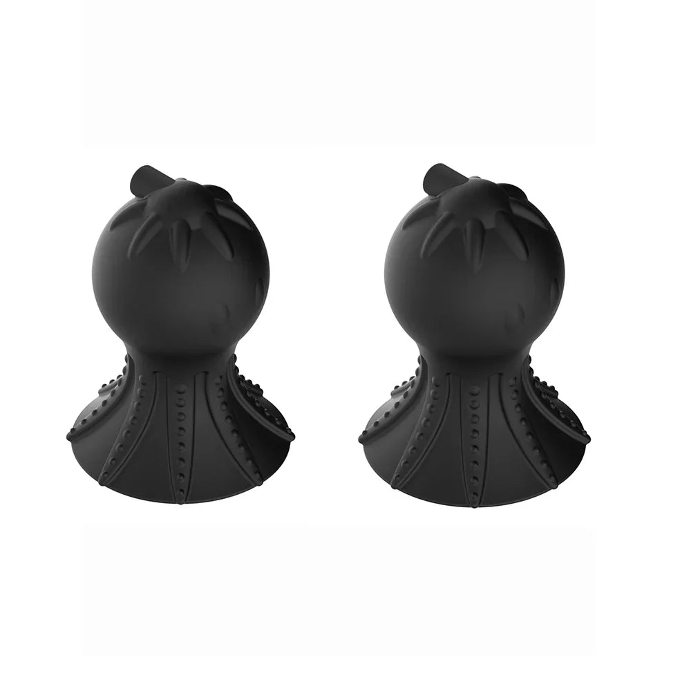 Nipple Sucker Clamps Electro Stimulator Nipples Pussy Breast Clit Masturbator Breast Enlarger Sex Toy Bdsm Tool Electric Shocker - buysextoyth