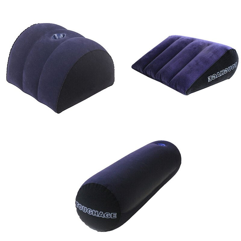 Love Game Toys Love Position Cushion Couple Sex Furniture Sex Aid Adult Erotic Wedge Pillows Air Magic Inflatable Love Pillow - buysextoyth