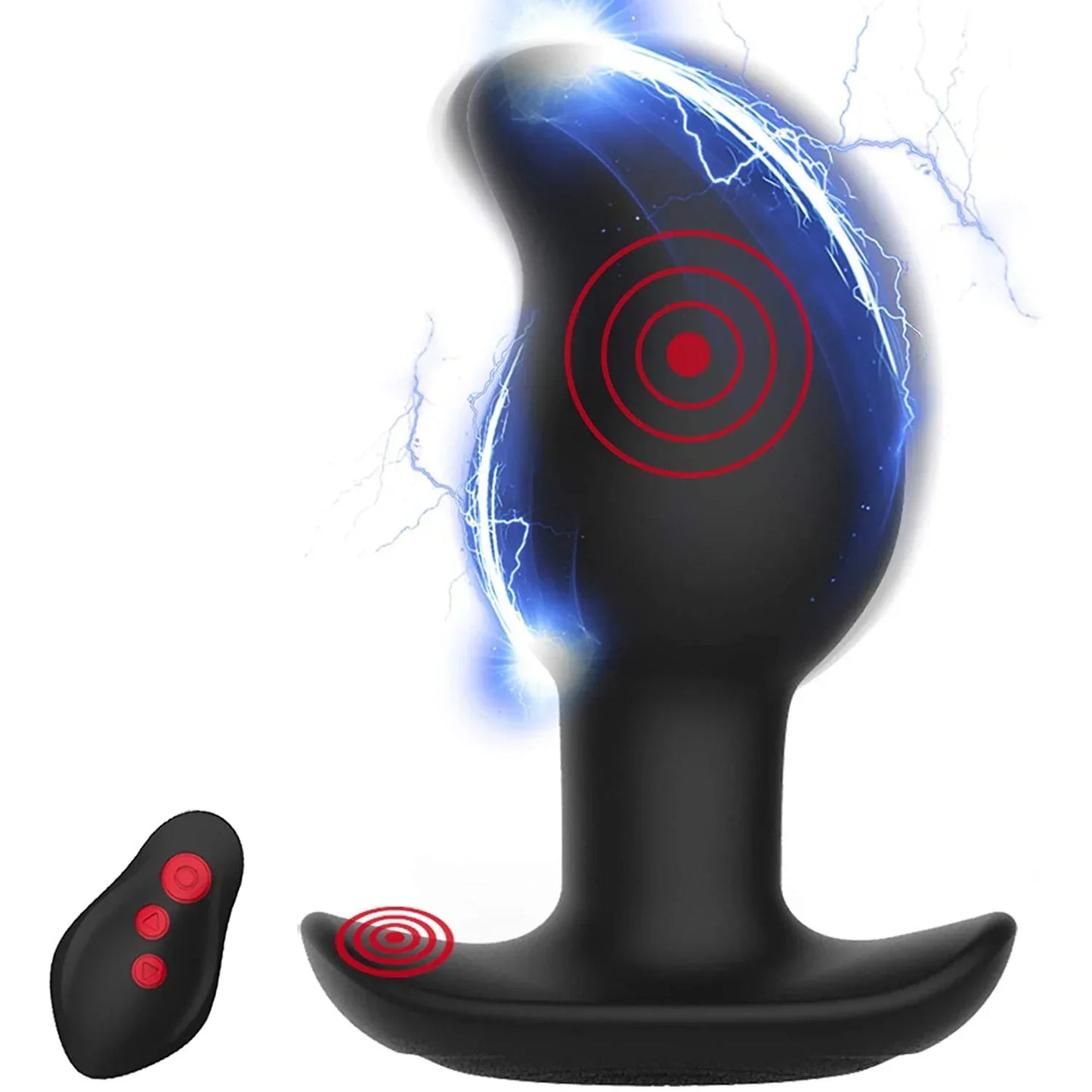 Anal Electric Shock Vibrators Vibrating Plug Anal Prostate Massager Electric Stimulation Butt Plug Sex Toys For Man Woman Couple - buysextoyth