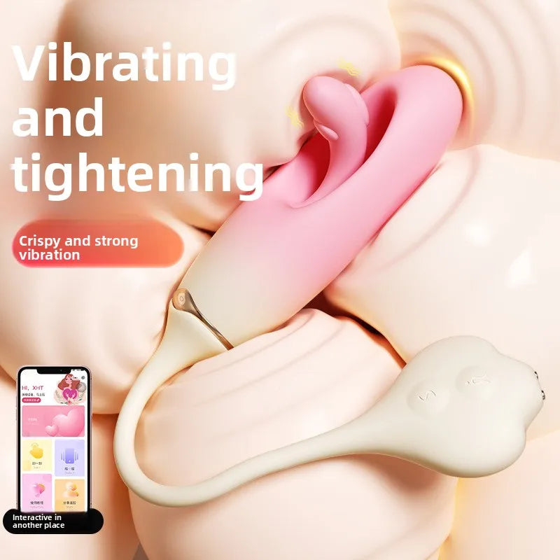 Flapping G Spot Vibrator for Women Clitoris Nipple Stimulator Massager Vibrating Egg Dildo Female Erotic Sex Toys Adult Supplies - buysextoyth