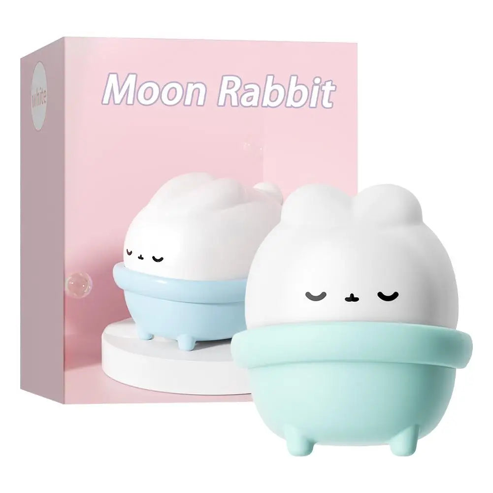 Cute Moon Rabbit Sucking Vibrating Egg Massager Pussy Clit G-spot Clitoral Stimulator USB Rechargeable Adult Sex Toy - buysextoyth