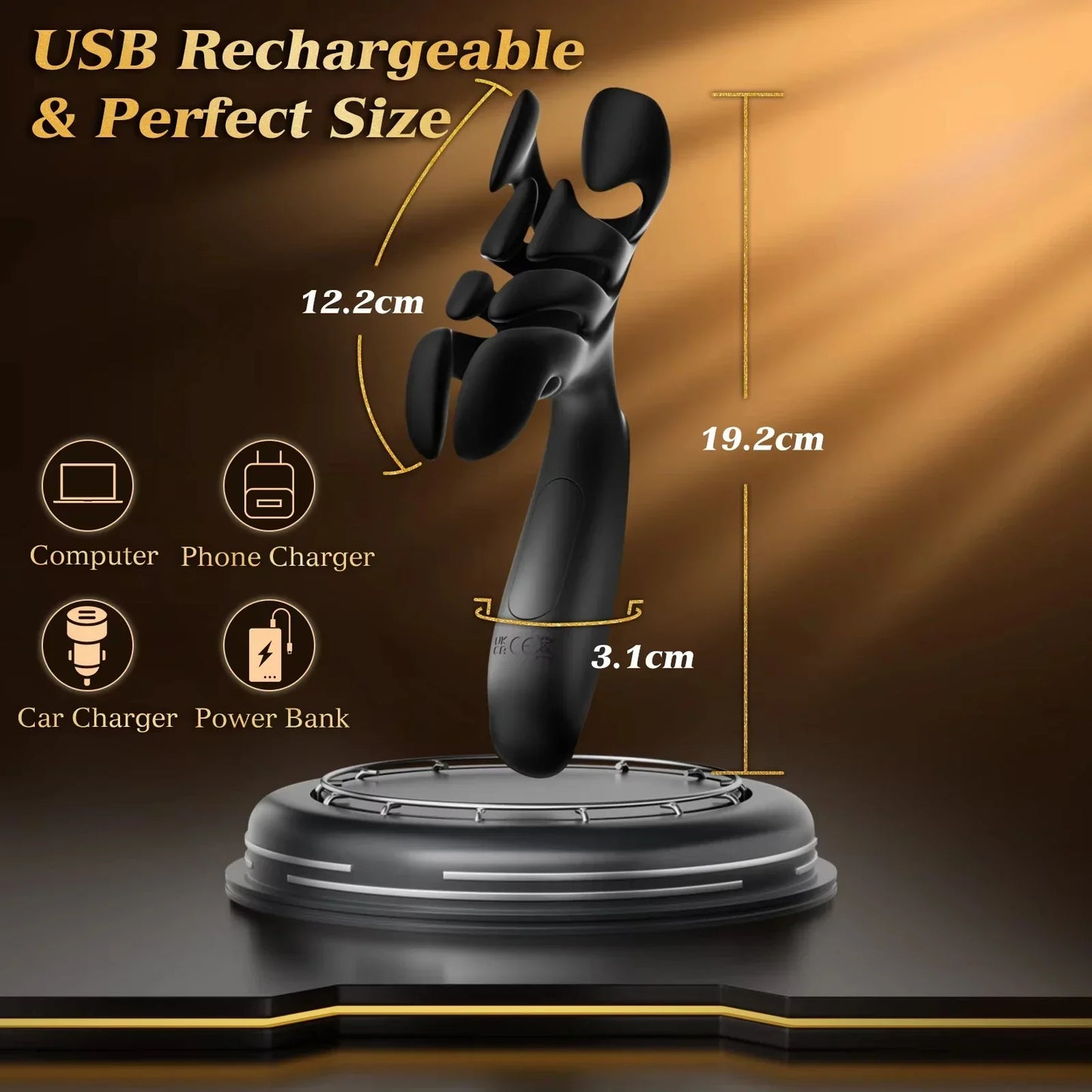 Masturbator for Men Penis Training Vibrator Glans Trainer Stimulator Massager Lasting Delay Endurance Adult Sex Toys For Men 18 - buysextoyth