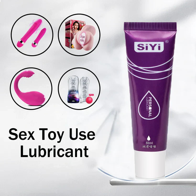 25ml/50ml Personal Lubricant Travel Size. Smooth Non-Sticky Intimate Moisturizing Jelly.  Gentle Formula Anal Lube - buysextoyth
