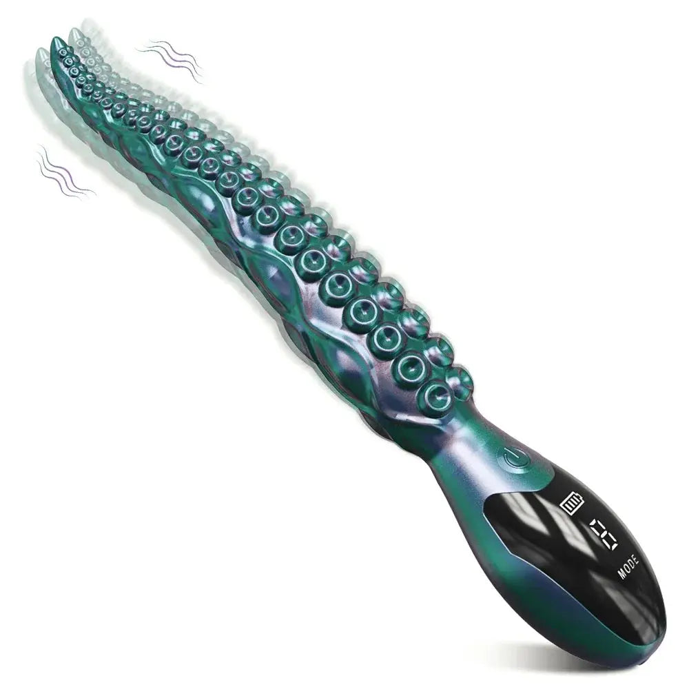 New Style Octopus Dildo Vibrator Nipple Clitoris Stimulator Unique Dildo Vagina Vibrator Female Masturbation Sexy Adult Female - buysextoyth