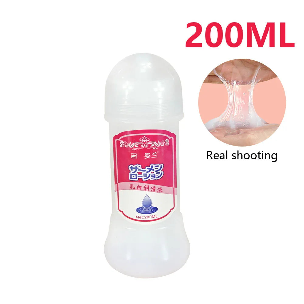 200/300/500ml Sex Viscous Lubricant.Milk-white Lubricating Oil for Vagina Anal.Water-soluble Lubricants for Adult Goods Sex Toys - buysextoyth