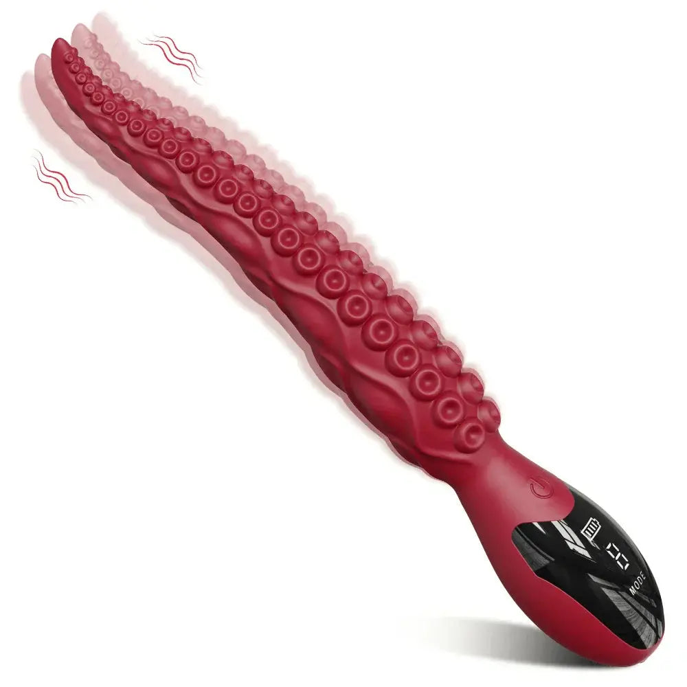 New Style Octopus Dildo Vibrator Nipple Clitoris Stimulator Unique Dildo Vagina Vibrator Female Masturbation Sexy Adult Female - buysextoyth