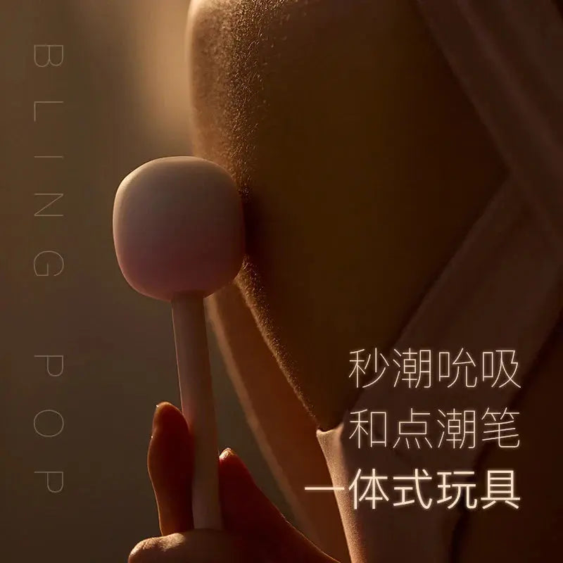 KISTOY Lalapop Bling Pop Vibrator Female Orgasm Artifact Sex Toy for Women - buysextoyth