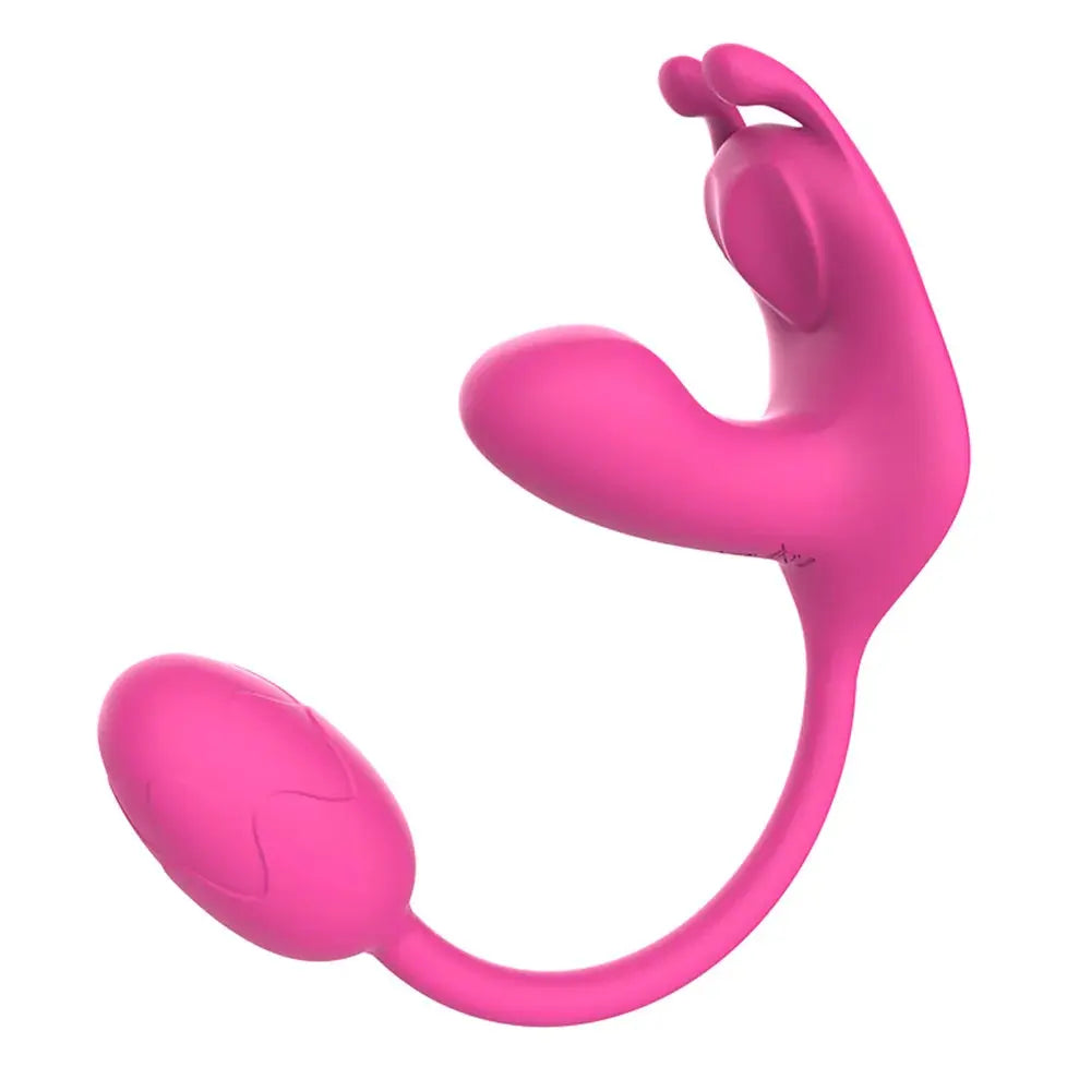 3 In 1 Wearable Vibrator Love Egg Female Masturbator Bendable Massage Stick Nipple Clitoris G-Spot Stimulation Sex Toy For Women - buysextoyth
