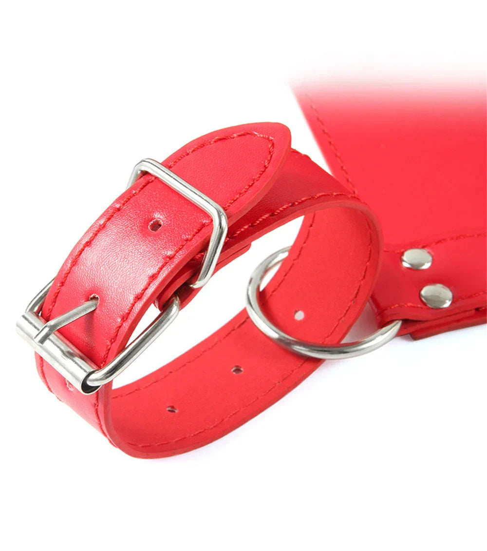 Behind Hadncuffs Collar BDSM Bondage Restraints Slave Armbinder Fetish Harness Erotic Sex Belt Erotic Products For Adult SM Game - buysextoyth