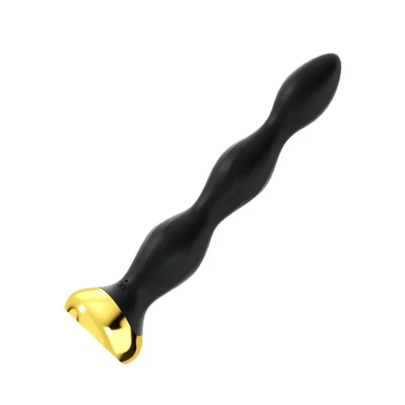Anal Vibrator Electric Shock Anal Sex Plug Sex Toys Silicone Beads Vibrator Wireless Remote Control Anal Sex Toys for Women - buysextoyth