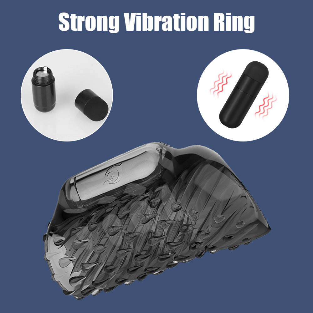 ชาย Seminal แหวน Vibrator ชะลอการอวัยวะเพศชายฝาครอบอวัยวะเพศชายแหวน Expander กระตุ้น Clitoral สำเร็จความใคร่ของเล่น - buysextoyth