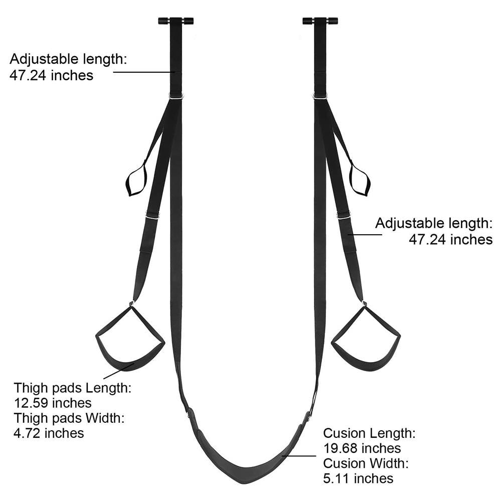 Sex Erotic Toys Shop Tool for Couples Sex Swing Soft Sex Furniture Fetish Bandage Love Adult Game Chairs Hanging Door Swing - buysextoyth