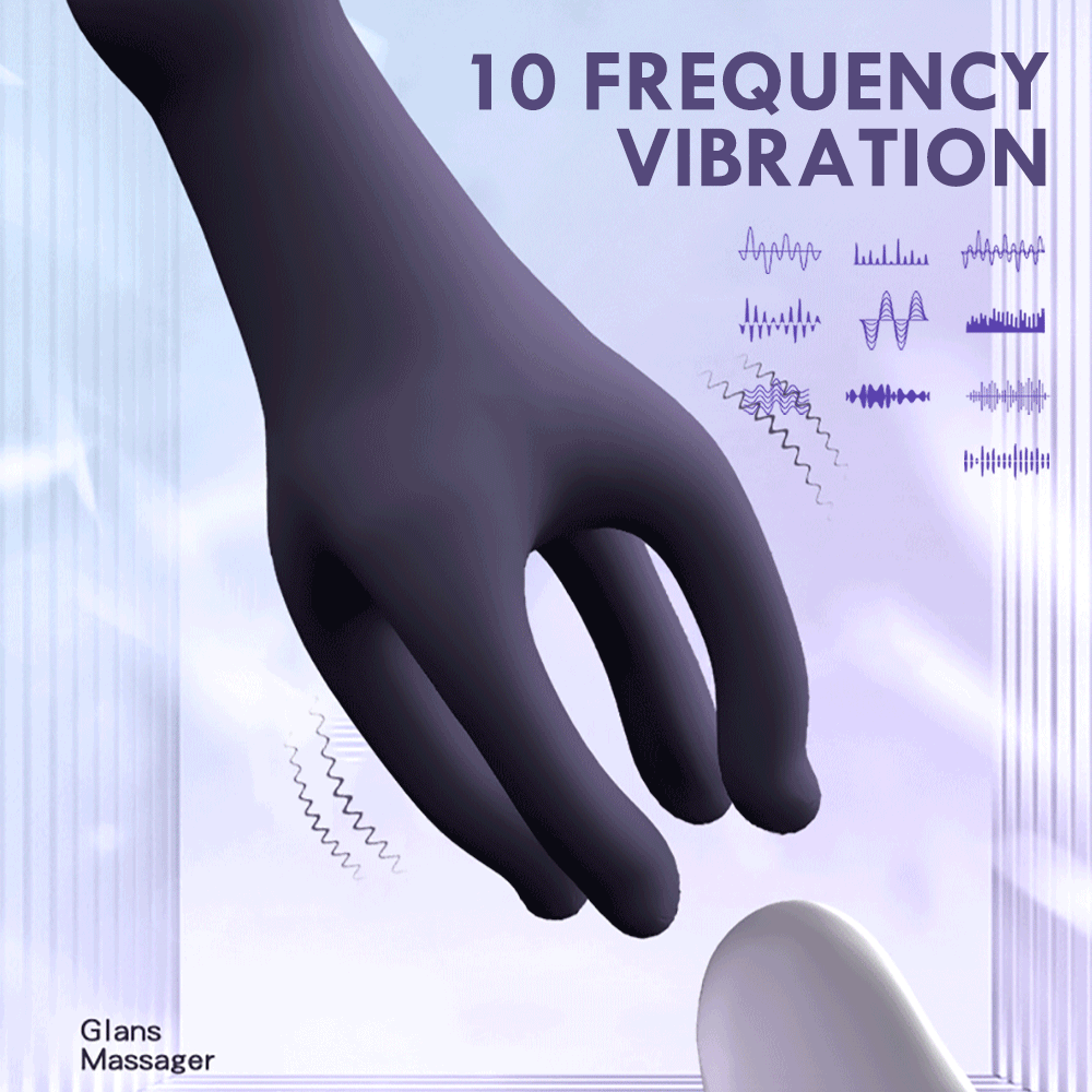 Sex Glans เทรนเนอร์นวดอวัยวะเพศชายชาย Masturbator 10 Speed Vibrating Glans Vibrator เซ็กซ์ทอยสำหรับผู้ชายยาวนาน Delay Endurance Exer - buysextoyth