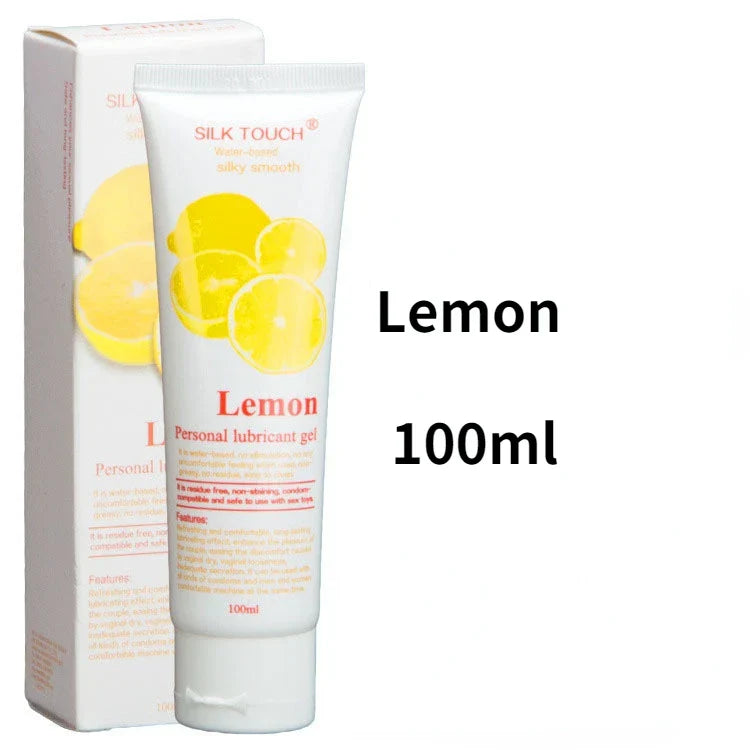 Sex Lubricant 100ml Fruit flavor Water-based Vaginal Penis Oral Sex Moisturizing Cream Adult Products sexi toys for couple - buysextoyth