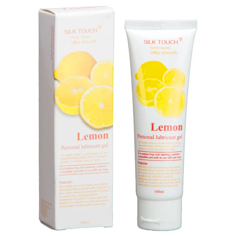 Sex Lubricant 100ml Fruit flavor Water-based Vaginal Penis Oral Sex Moisturizing Cream Adult Products sexi toys for couple - buysextoyth
