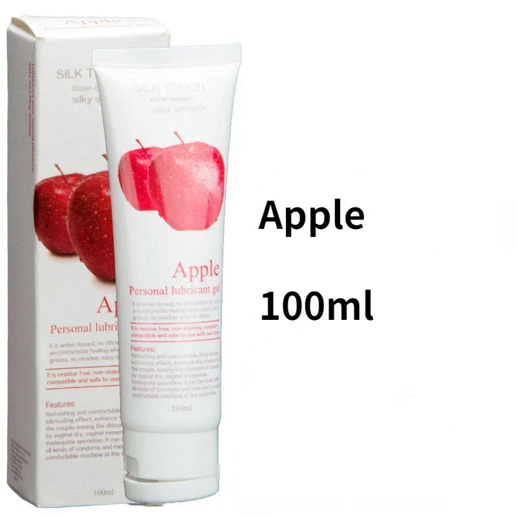 Sex Lubricant 100ml Fruit flavor Water-based Vaginal Penis Oral Sex Moisturizing Cream Adult Products sexi toys for couple - buysextoyth