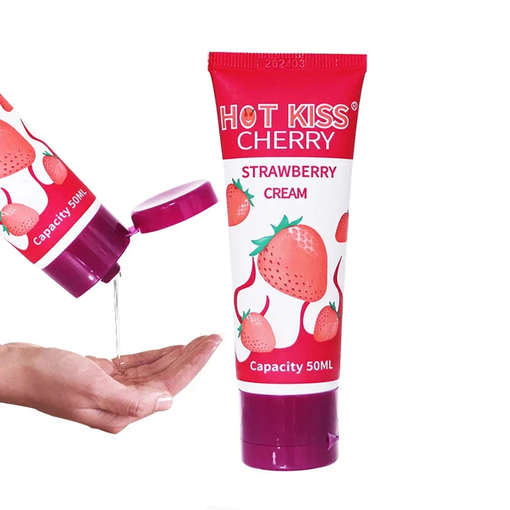 Sex Lubricant 100ml Fruit flavor Water-based Vaginal Penis Oral Sex Moisturizing Cream Adult Products sexi toys for couple - buysextoyth