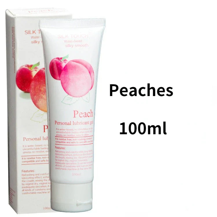 Sex Lubricant 100ml Fruit flavor Water-based Vaginal Penis Oral Sex Moisturizing Cream Adult Products sexi toys for couple - buysextoyth