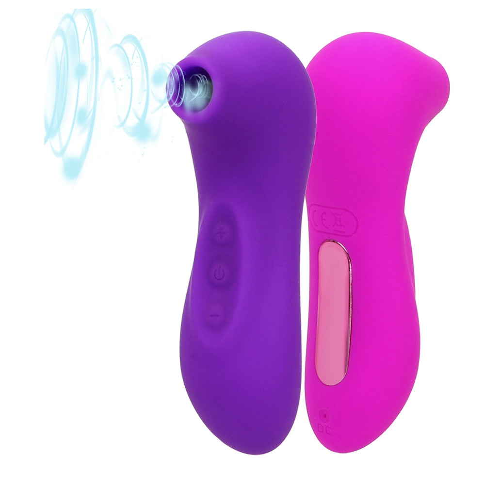 Sex Oral Licking Nipple Sucking Clit Sucker Vibrator Tongue Vibrating Clitoris Vagina Stimulator Sex Toys for Women Sucker - buysextoyth