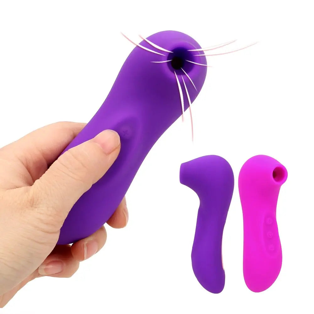 Sex Oral Licking Nipple Sucking Clit Sucker Vibrator Tongue Vibrating Clitoris Vagina Stimulator Sex Toys for Women Sucker - buysextoyth