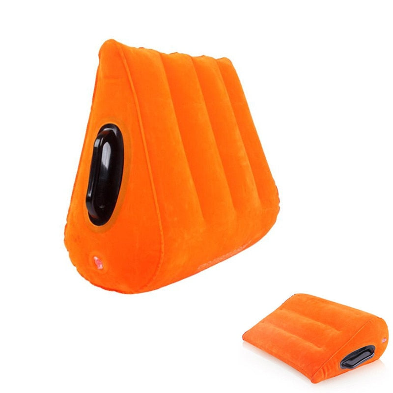 Sex Pillow Adult Game Inflatable Sex Furniture Triangle Magic Wedge Pillow Cushion Erotic Products Sex Toys for Couples - buysextoyth
