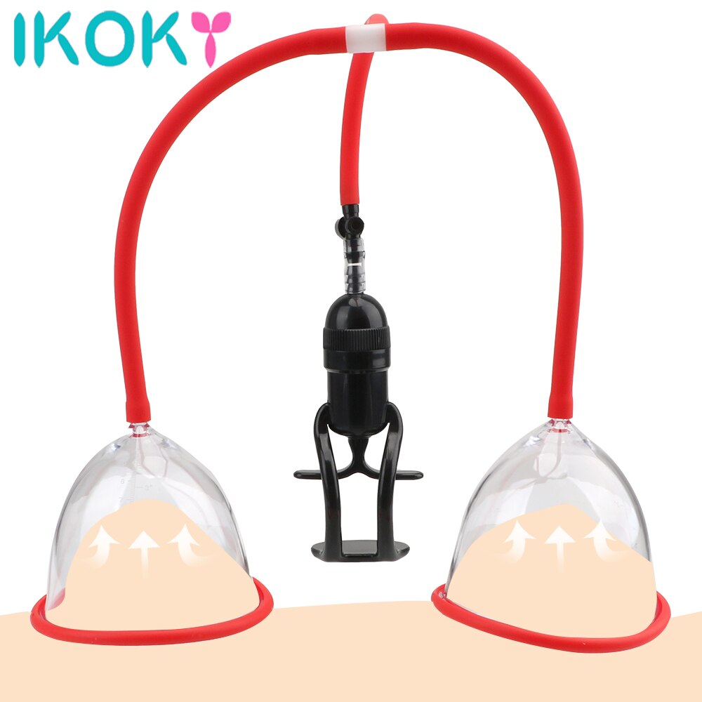 Sex Pumps Breast Enlarged Vacuum Sucke Vagina Sucking Cup Enhance Pump Couple Flirting Climax Bondage Toys Adult Products - buysextoyth
