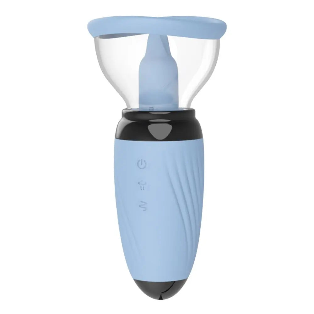 หัวนมดูดเครื่องลิ้นสั่น Sex Shop หญิง Masturbator Clitoral Stimulator หีเซ็กซ์ทอยสำหรับคู่ - buysextoyth