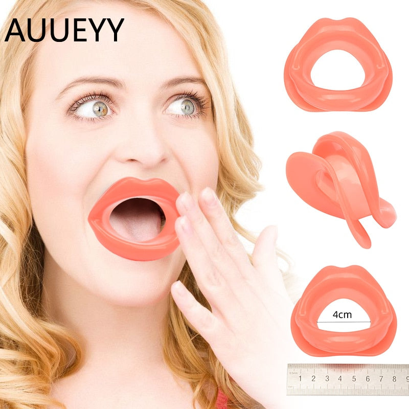 Sex Slave Silicone Lips O Ring Open Mouth Gag Oral Mouth Gag Ball Fetish Bdsm Bondage Restraints Erotic Toys Sex Toy for Couples - buysextoyth