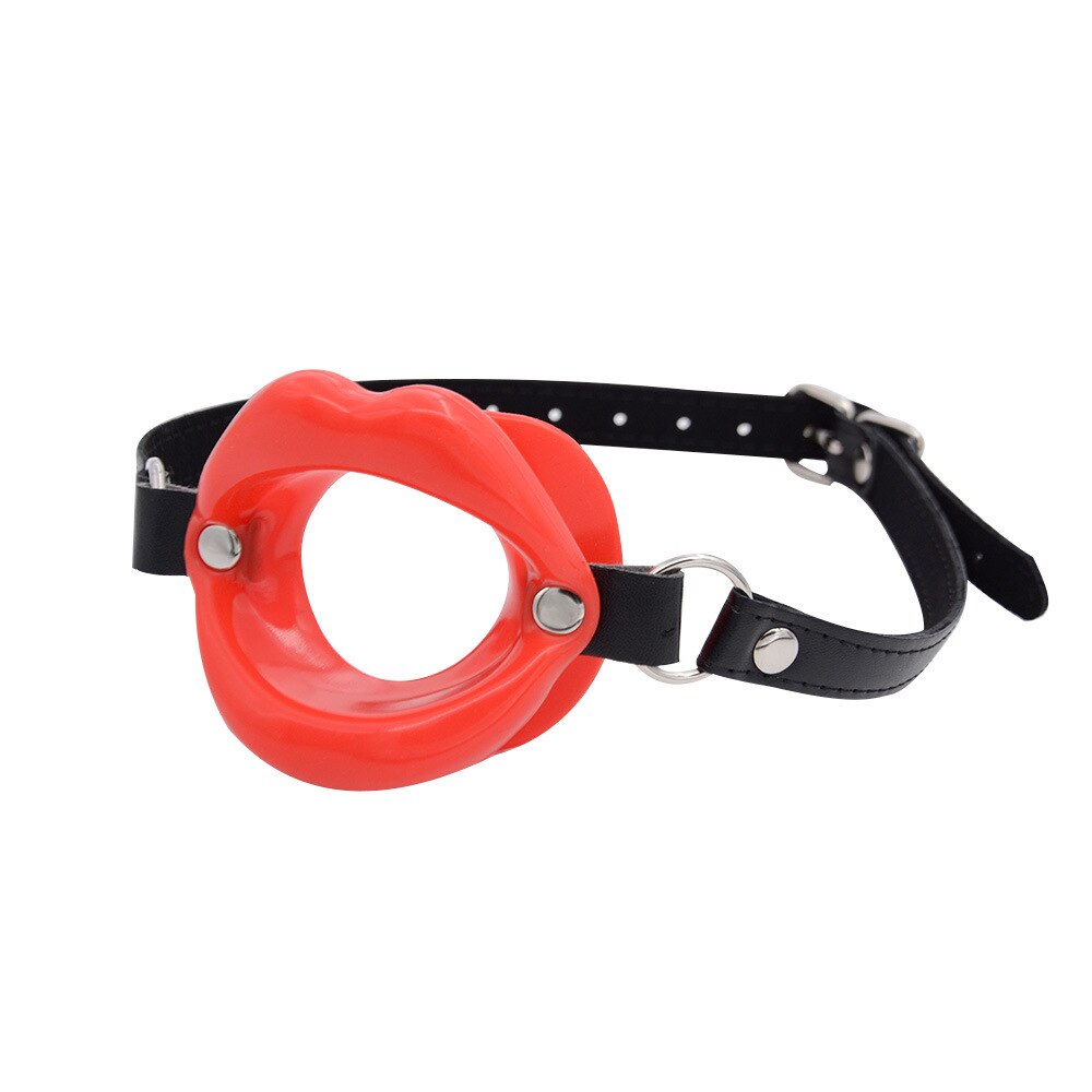 Sex Slave Silicone Lips O Ring Open Mouth Gag Oral Mouth Gag Ball Fetish Bdsm Bondage Restraints Erotic Toys Sex Toy for Couples - buysextoyth
