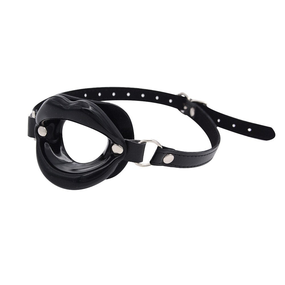 Sex Slave Silicone Lips O Ring Open Mouth Gag Oral Mouth Gag Ball Fetish Bdsm Bondage Restraints Erotic Toys Sex Toy for Couples - buysextoyth