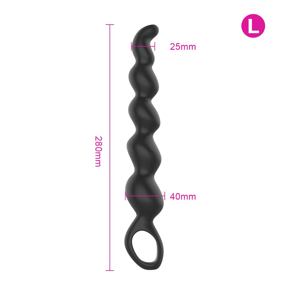 Sex Toy for Men Women Anal Beads 10 Speed Butt Plug Stimulator Prostate Massage Remote Control Vibrator Anal Vibrator Dual Motor - buysextoyth