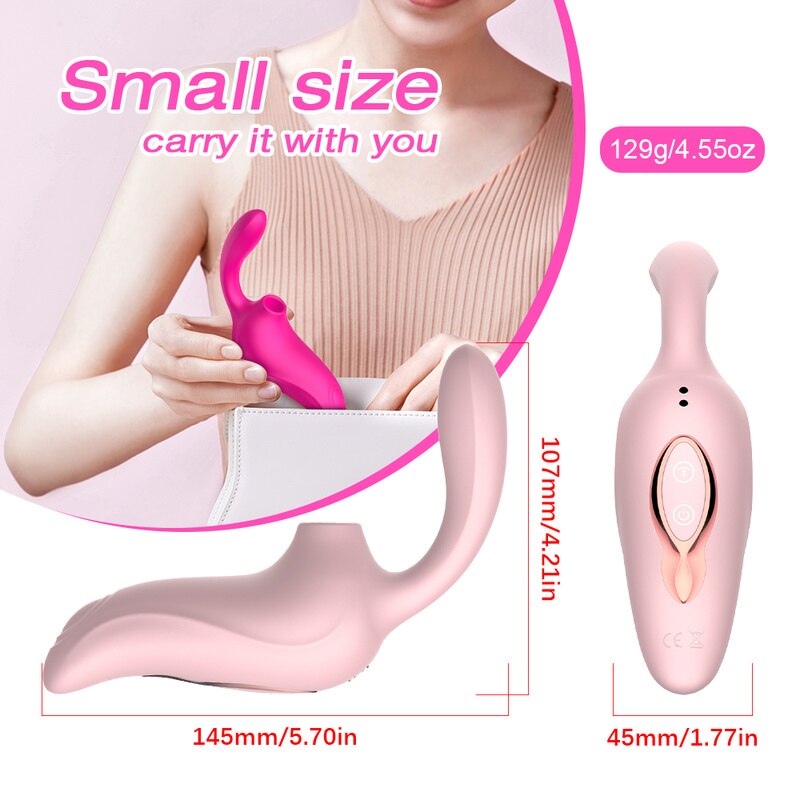 Sex Toys 3 In 1 Modes Clitoral Sucking Vibrator for Women 10 Speeds Vibrating Clit Sucker Woman Point G Masturbators Adult Toys - buysextoyth