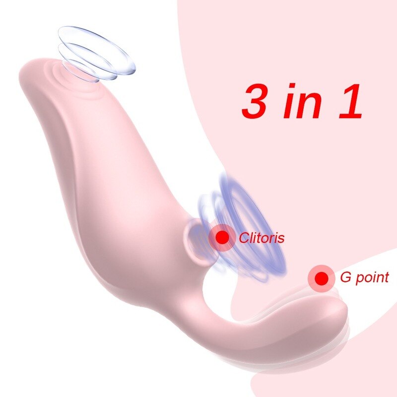 Sex Toys 3 In 1 Modes Clitoral Sucking Vibrator for Women 10 Speeds Vibrating Clit Sucker Woman Point G Masturbators Adult Toys - buysextoyth