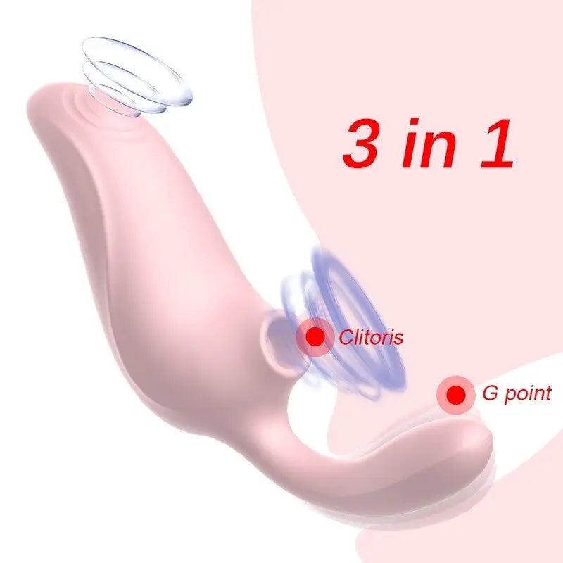 Sex Toys 3 In 1 Modes Clitoral Sucking Vibrator for Women 10 Speeds Vibrating Clit Sucker Woman Point G Masturbators Adult Toys 33sextoys