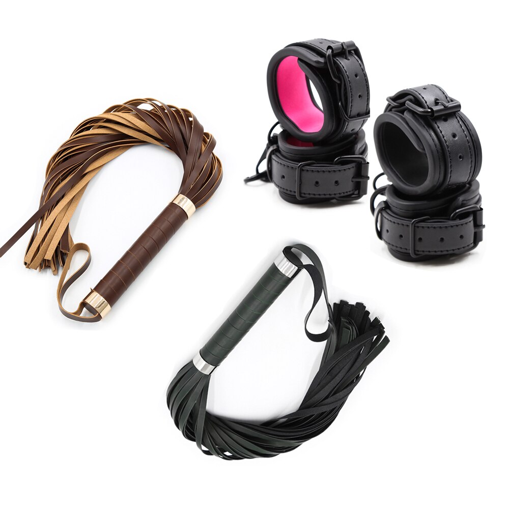 Sex Toys Adjustable Leather Bondage for Woman Couples Hang Buckle Link Bdsm Bondage Restraints Exotic Accessories - buysextoyth