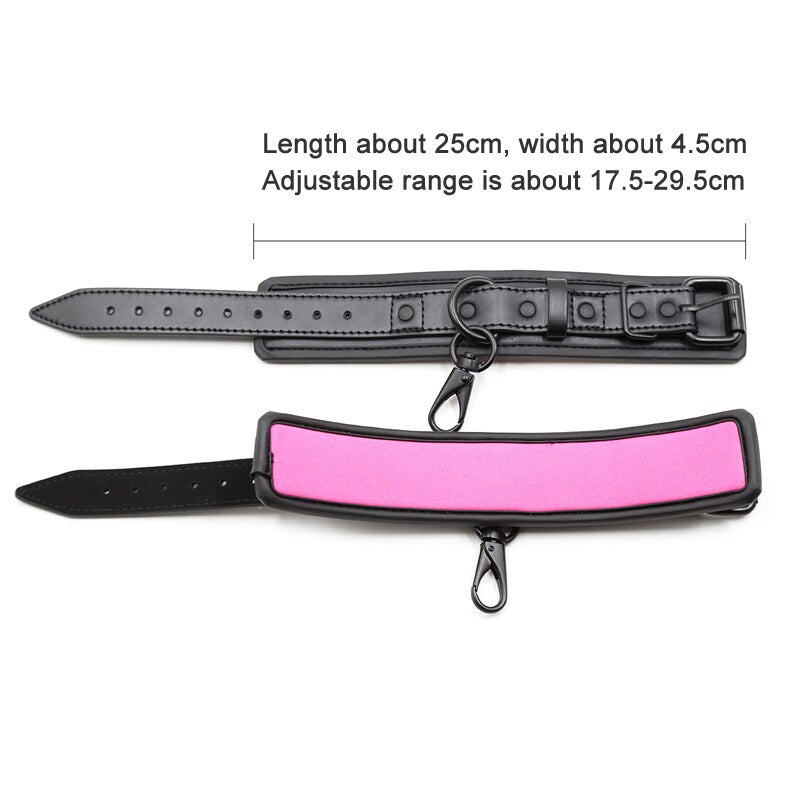 Sex Toys Adjustable Leather Bondage for Woman Couples Hang Buckle Link Bdsm Bondage Restraints Exotic Accessories - buysextoyth